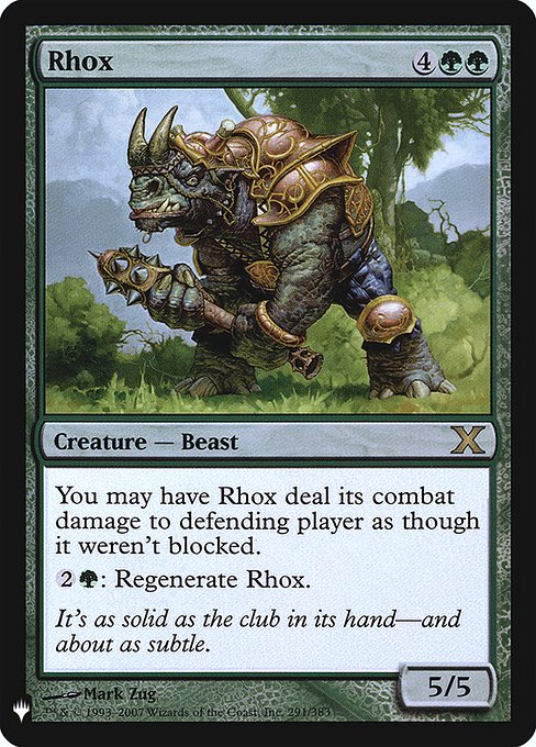 Rhox (10E-291) [The List]