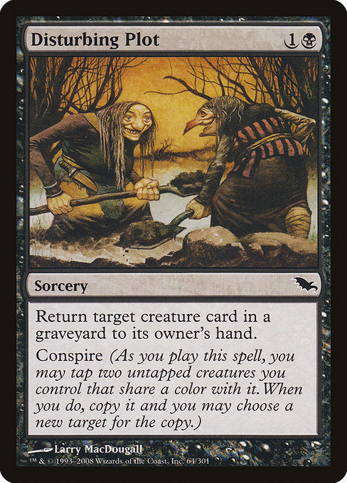 Disturbing Plot (64) [Shadowmoor]