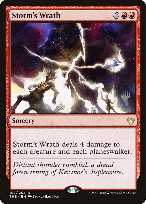 Storm's Wrath (157p) [Theros Beyond Death Promos]