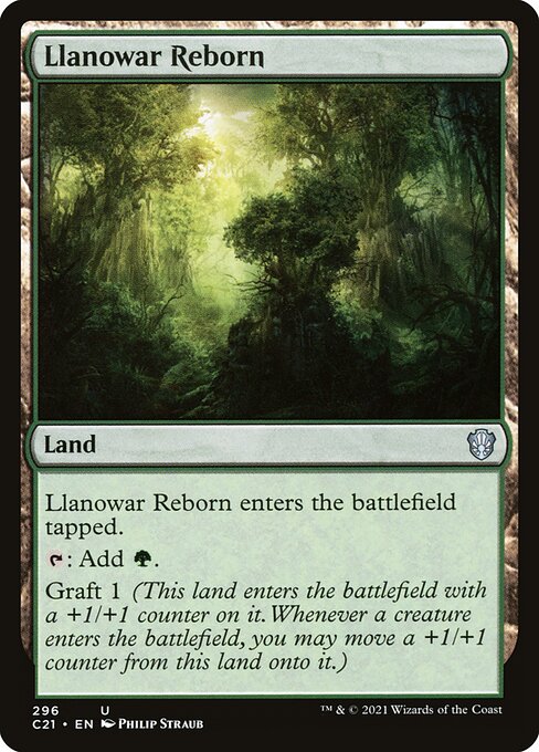 Llanowar Reborn (296) [Commander 2021]