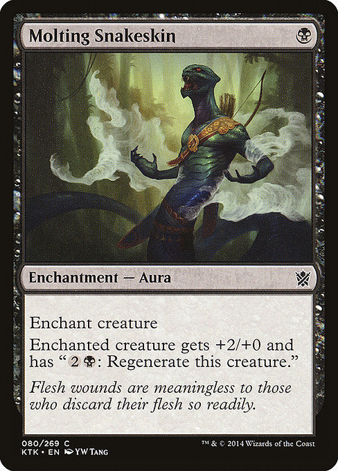 Molting Snakeskin (80) [Khans of Tarkir]