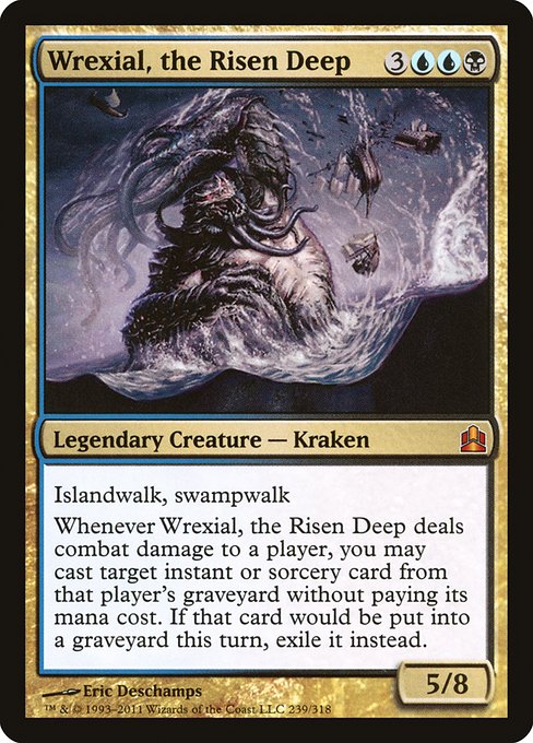 Wrexial, the Risen Deep (239) [Commander 2011]