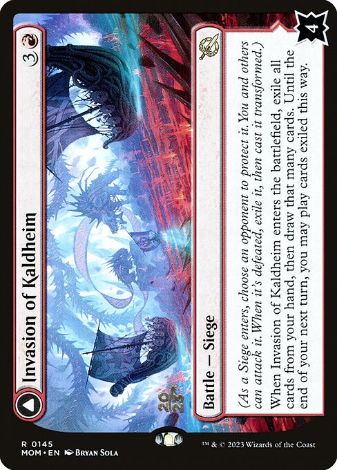 Invasion of Kaldheim // Pyre of the World Tree (145s) [March of the Machine Promos]