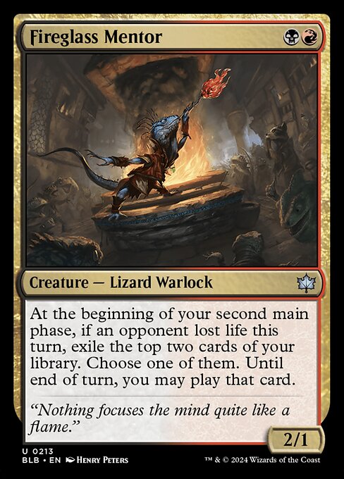 Fireglass Mentor (213) [Bloomburrow]