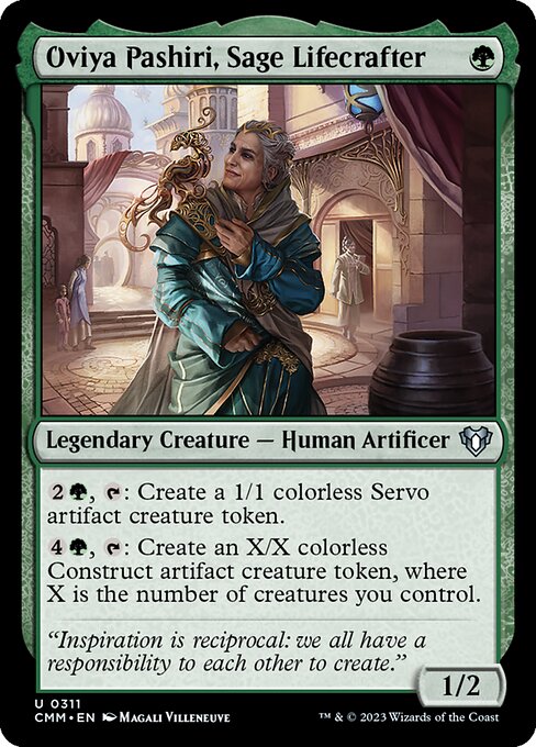 Oviya Pashiri, Sage Lifecrafter (311) [Commander Masters]