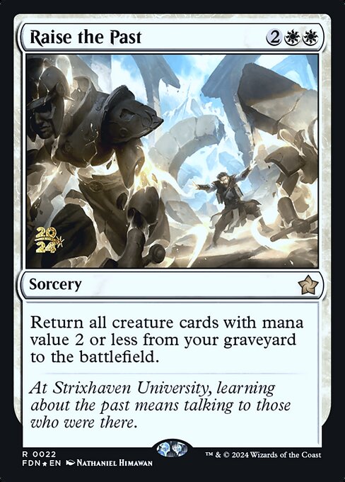 Raise the Past (22s) [Foundations Promos]