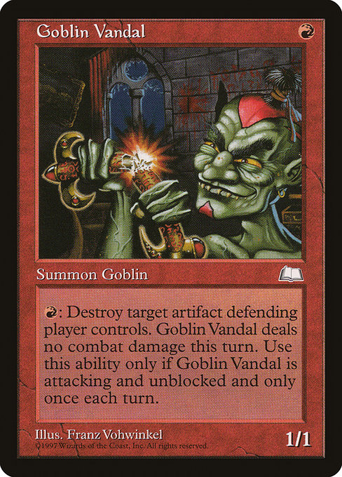 Goblin Vandal (105) [Weatherlight]