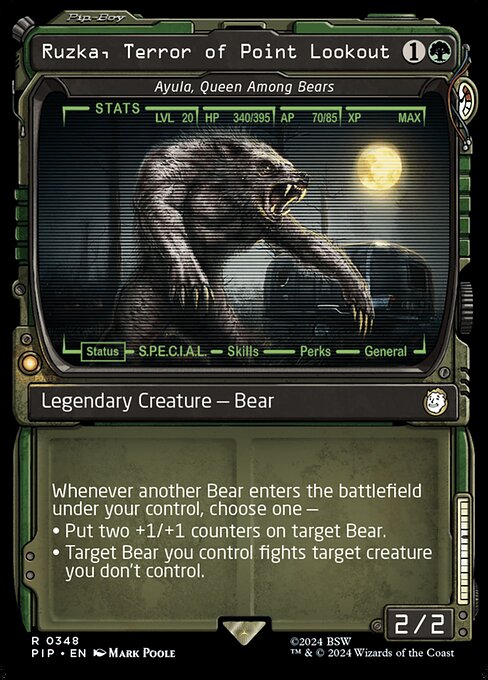 Ayula, Queen Among Bears (348) [Fallout] [Showcase]