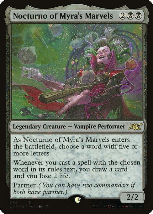Nocturno of Myra's Marvels (368) [Unfinity]