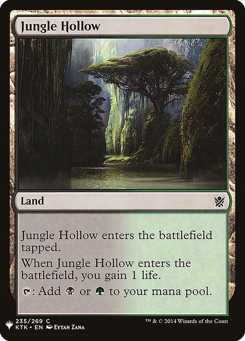 Jungle Hollow (KTK-235) [The List]
