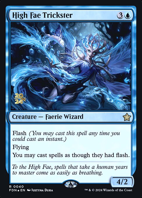 High Fae Trickster (40s) [Foundations Promos]