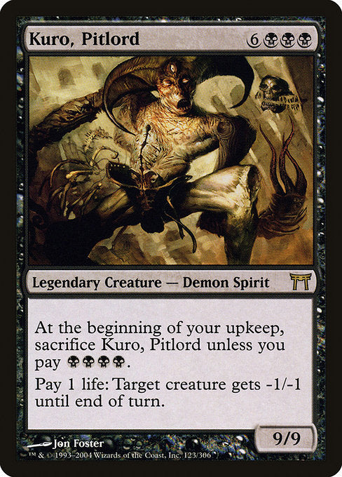 Kuro, Pitlord (123) [Champions of Kamigawa]