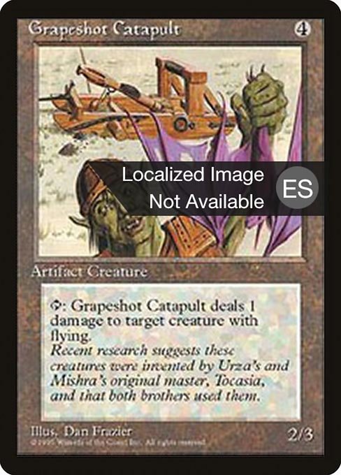 Grapeshot Catapult (322) [Fourth Edition Foreign Black Border]