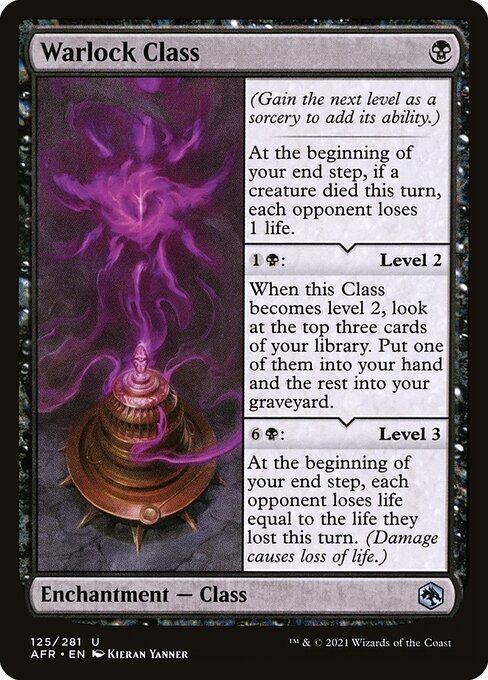 Warlock Class (125) [Adventures in the Forgotten Realms]