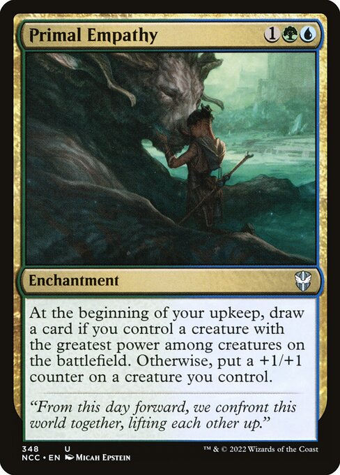 Primal Empathy (348) [New Capenna Commander]