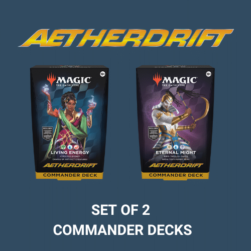 Aetherdrift Set of 2 Commander Decks image 0