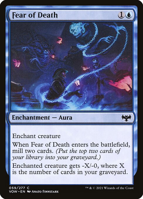 Fear of Death (59) [Innistrad: Crimson Vow]