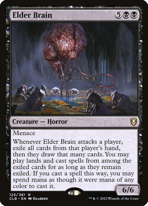 Elder Brain (125) [Commander Legends: Battle for Baldur's Gate]