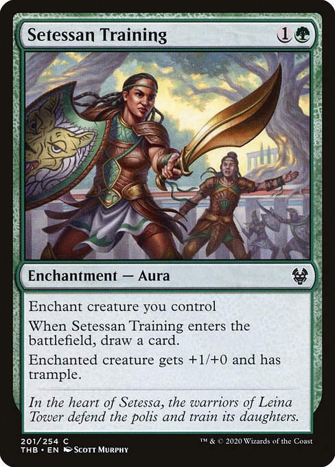 Setessan Training (201) [Theros Beyond Death]
