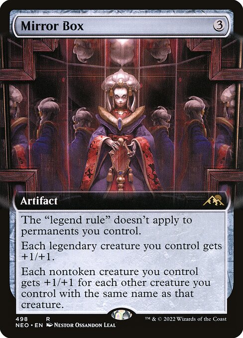 Mirror Box (498) [Kamigawa: Neon Dynasty] [Extended Art]