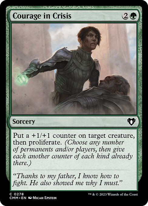 Courage in Crisis (278) [Commander Masters]
