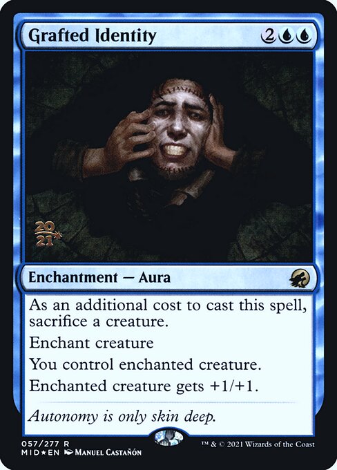 Grafted Identity (57s) [Innistrad: Midnight Hunt Promos]