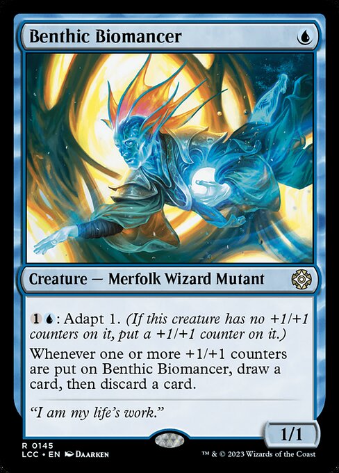 Benthic Biomancer (145) [The Lost Caverns of Ixalan Commander]