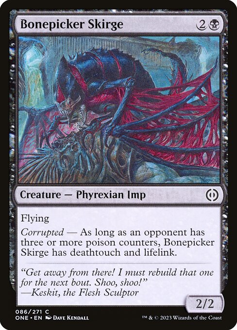 Bonepicker Skirge (86) [Phyrexia: All Will Be One]