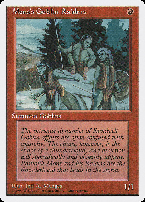 Mons's Goblin Raiders (35) [Introductory Two-Player Set]
