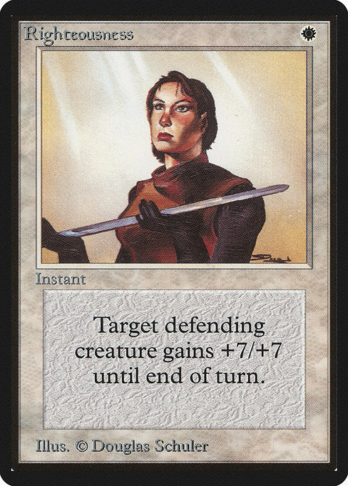 Righteousness (37) [Limited Edition Beta]