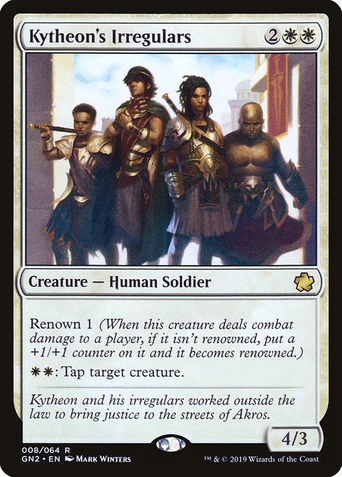 Kytheon's Irregulars (8) [Game Night 2019]