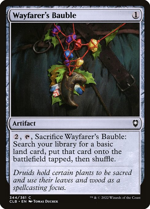 Wayfarer's Bauble (344) [Commander Legends: Battle for Baldur's Gate]