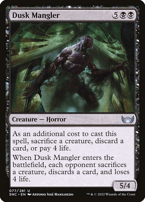 Dusk Mangler (77) [Streets of New Capenna]