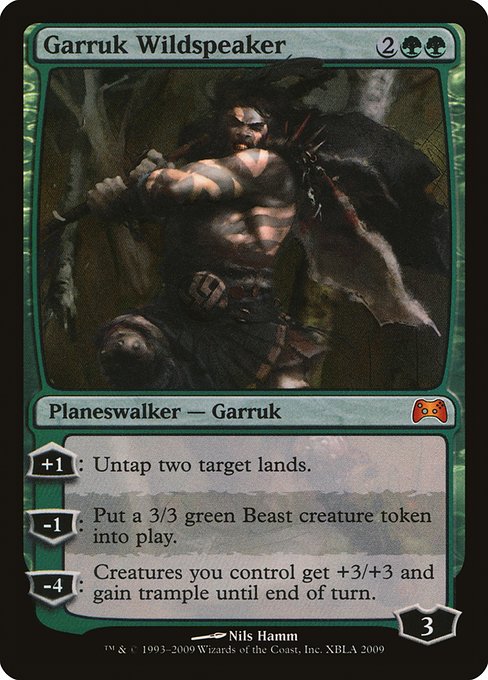 Garruk Wildspeaker (1) [Duels of the Planeswalkers 2009 Promos]