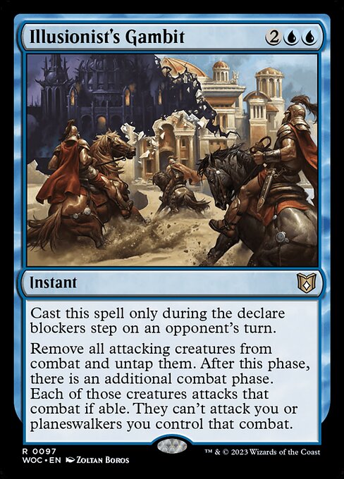 Illusionist's Gambit (97) [Wilds of Eldraine Commander]