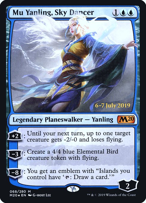 Mu Yanling, Sky Dancer (68s) [Core Set 2020 Promos]