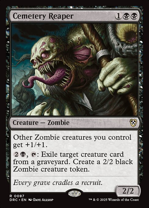 Cemetery Reaper (87) [Aetherdrift Commander]