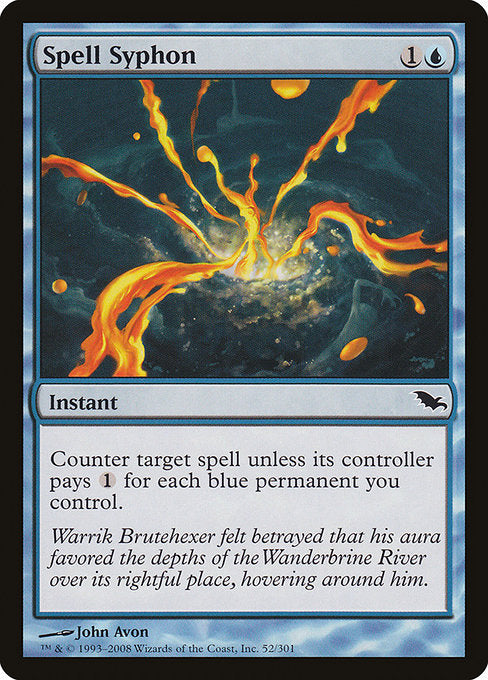 Spell Syphon (52) [Shadowmoor]