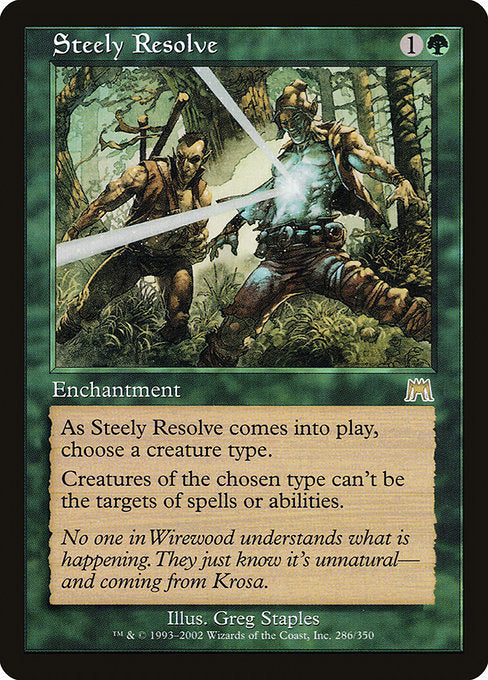Steely Resolve (286) [Onslaught]