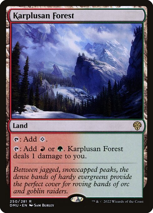 Karplusan Forest (250) [Dominaria United]
