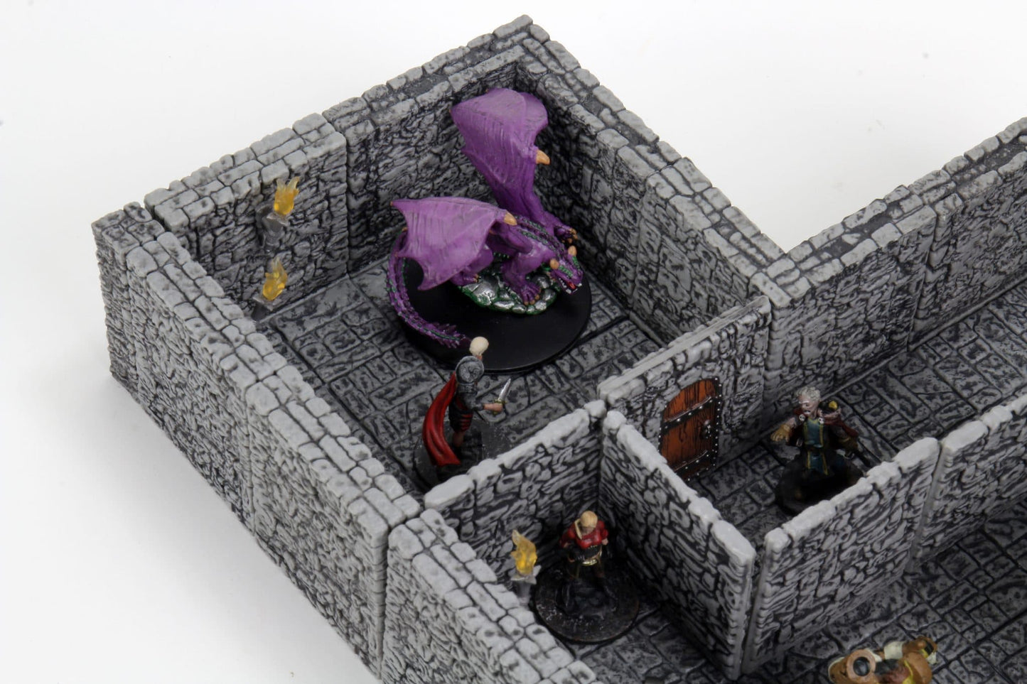 WarLock Tiles: Dungeon Tiles II – Full Height Stone Walls image 2