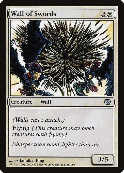 Wall of Swords (56★) [Eighth Edition]