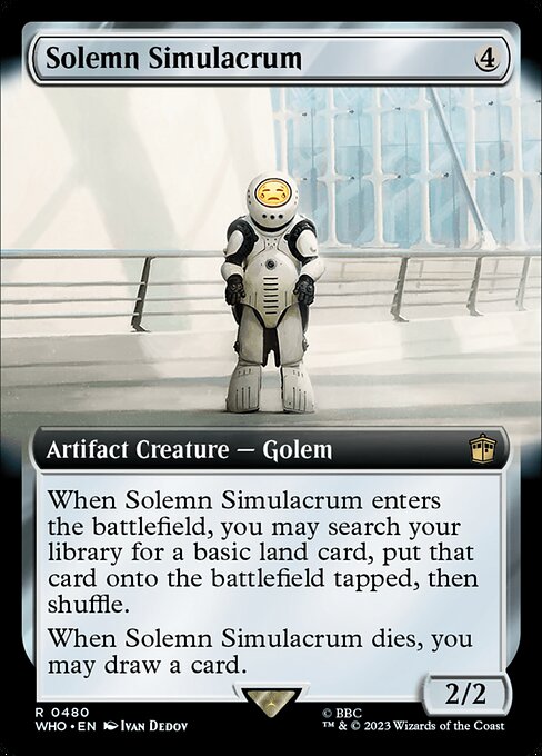 Solemn Simulacrum (480) [Doctor Who] [Extended Art]