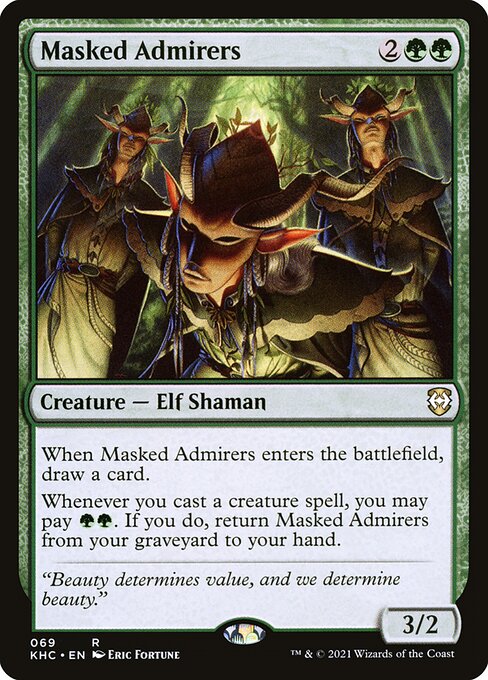Masked Admirers (69) [Kaldheim Commander]