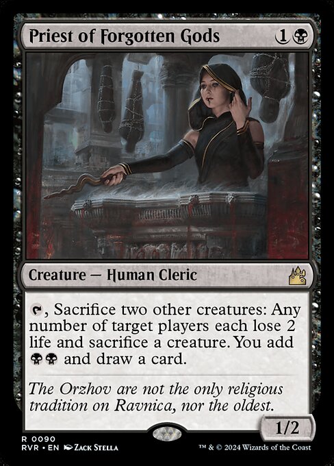 Priest of Forgotten Gods (90) [Ravnica Remastered]