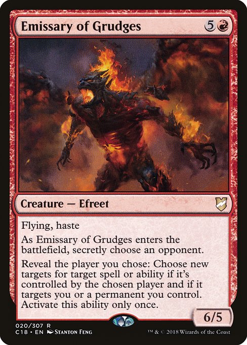 Emissary of Grudges (20) [Commander 2018]