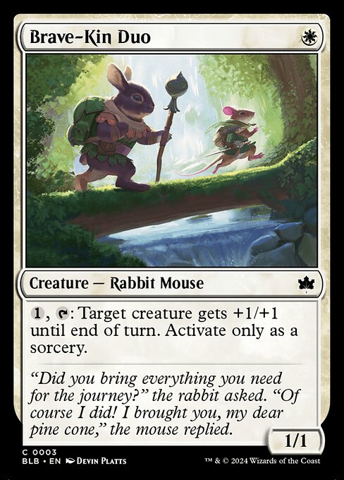 Brave-Kin Duo (3) [Bloomburrow]