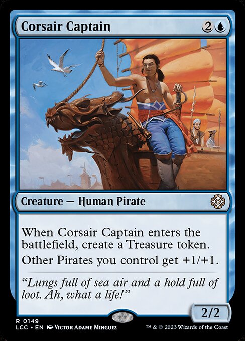 Corsair Captain (149) [The Lost Caverns of Ixalan Commander]