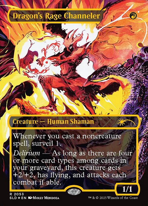 Dragon's Rage Channeler (2053) [Secret Lair Drop]