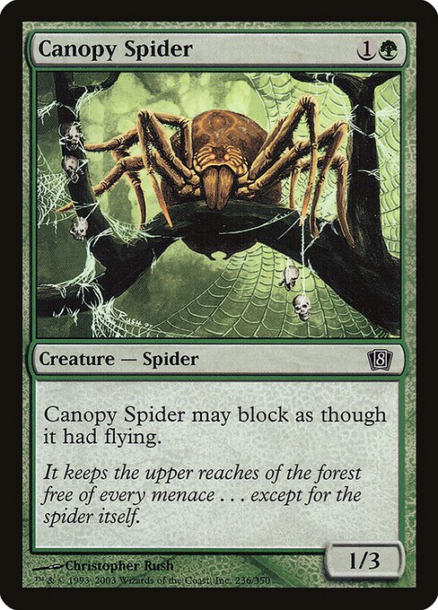 Canopy Spider (236★) [Eighth Edition]